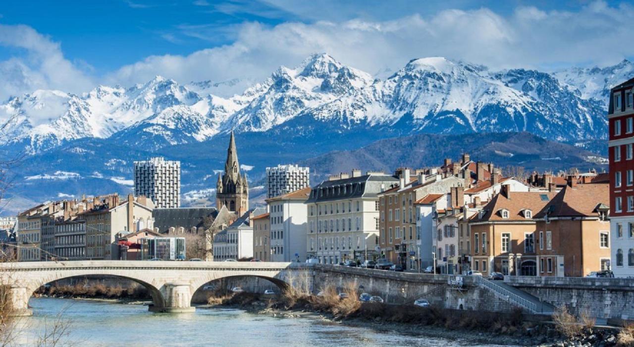 Le Zola - Appartement Spacieux - Grenoble Bagian luar foto